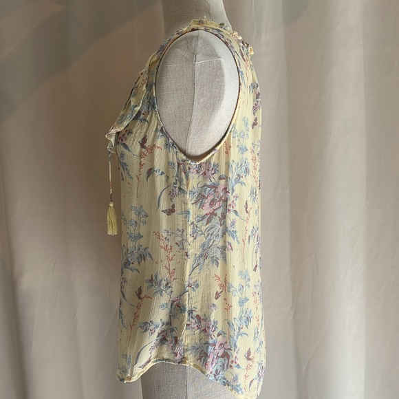 EUC Paige silk blouse size small - Picture 3 of 7